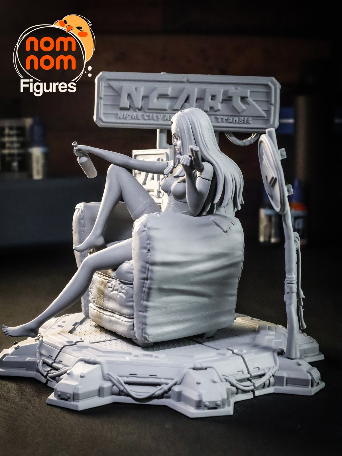 Rebecca resin figure