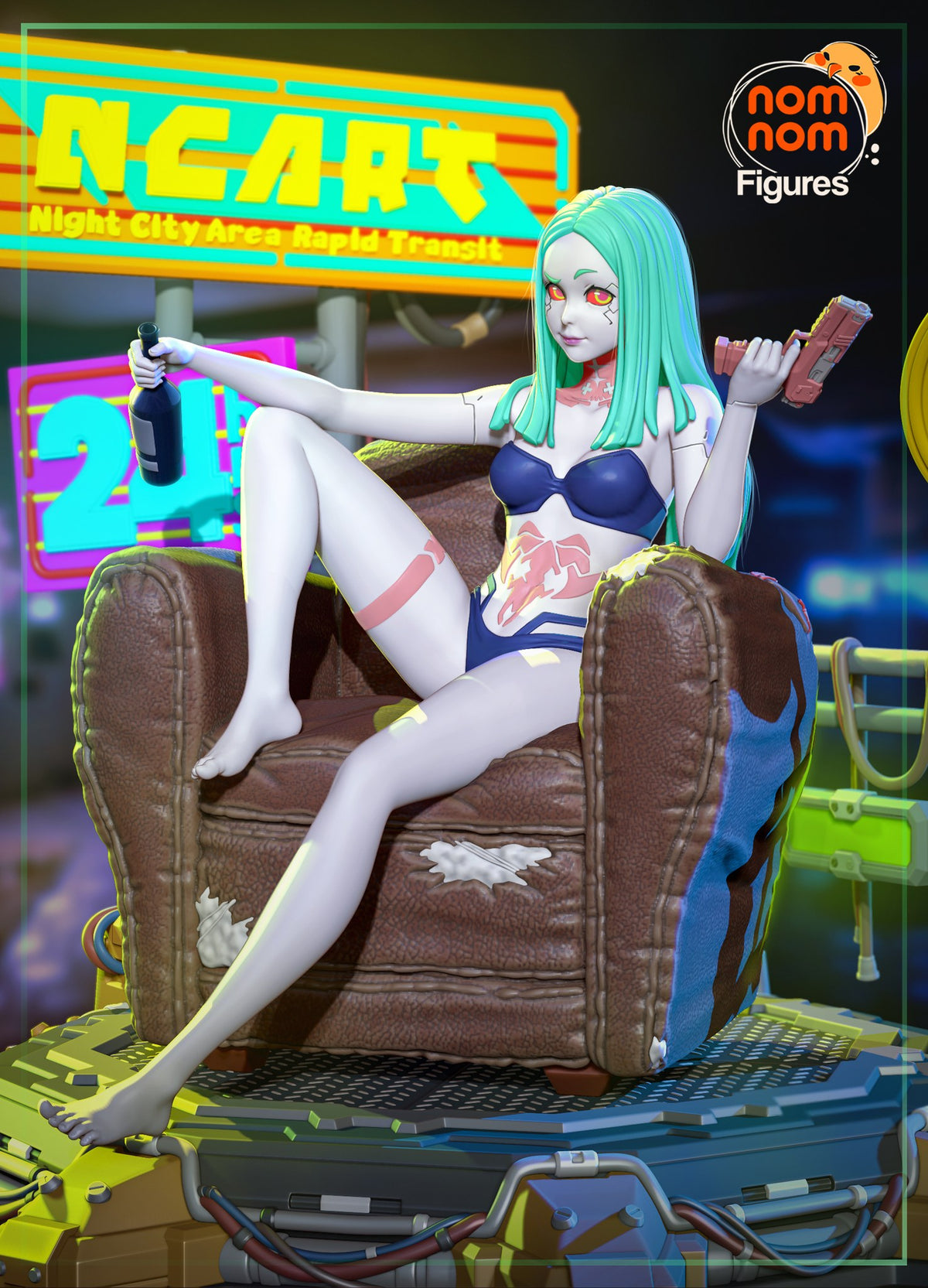 Rebecca resin figure