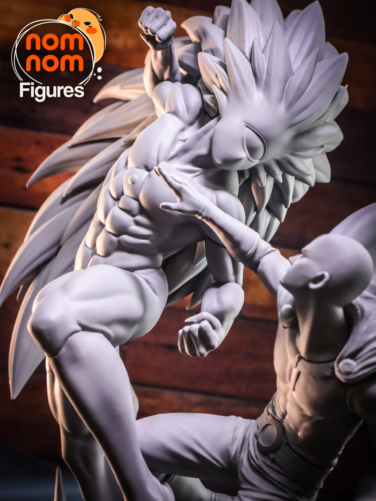 Saitama vs Boros resin figure