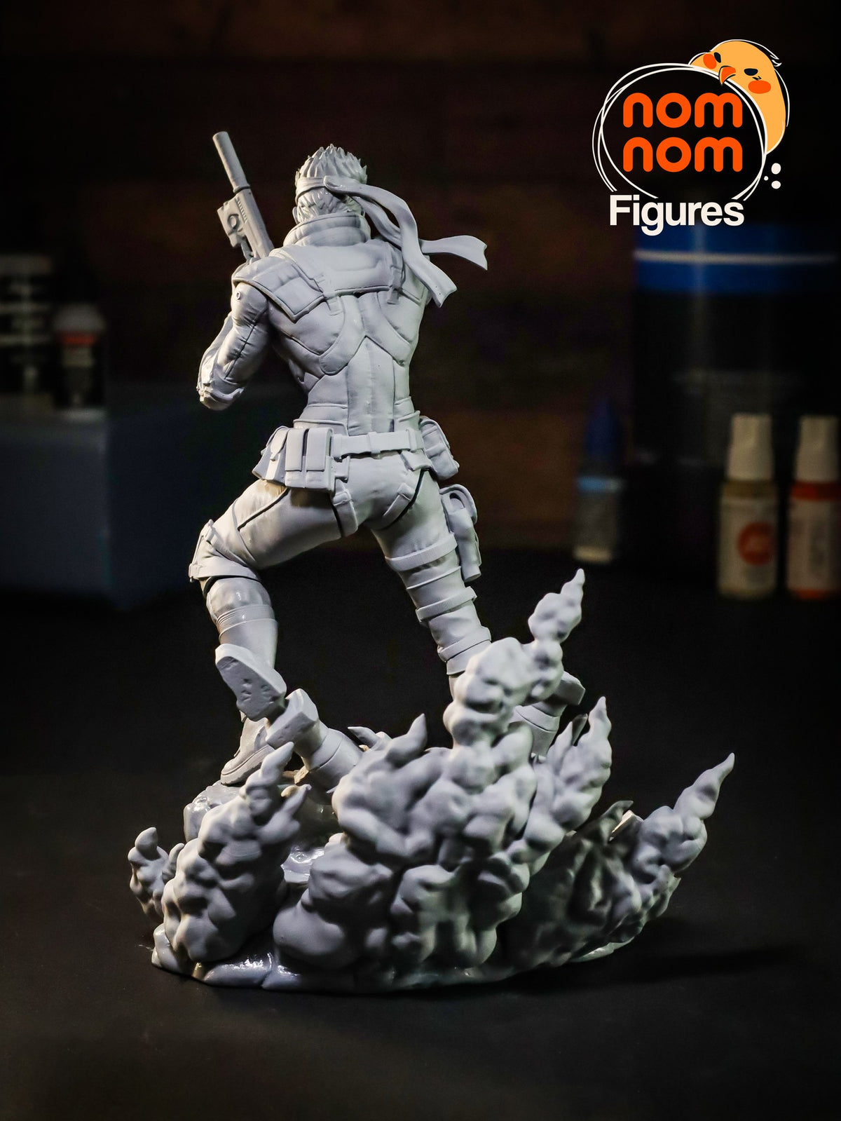 Solid Snake resin figure