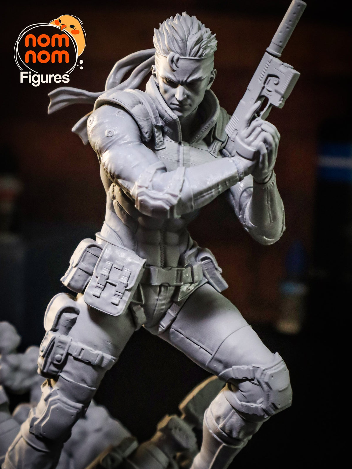 Solid Snake resin figure