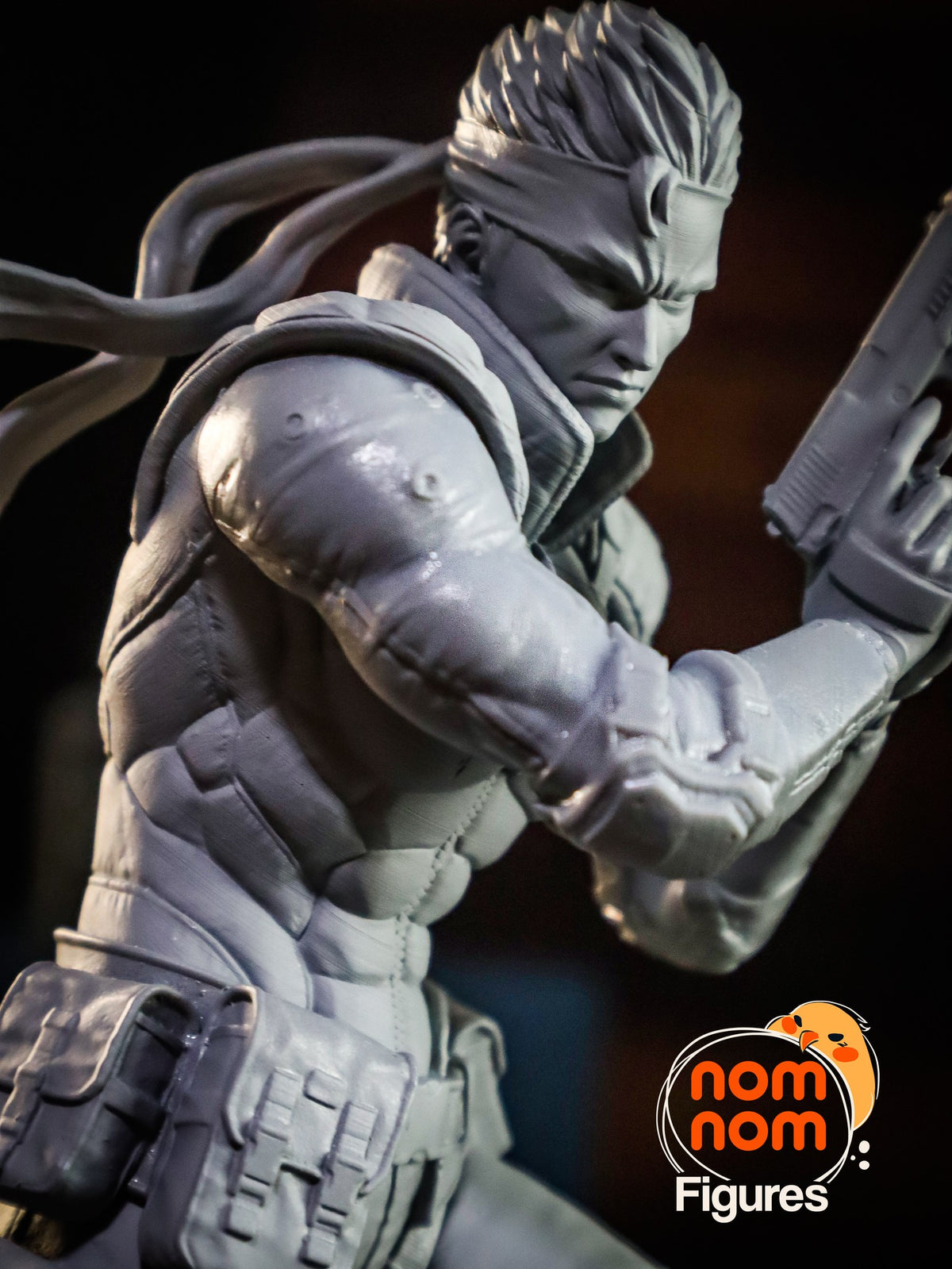 Solid Snake resin figure