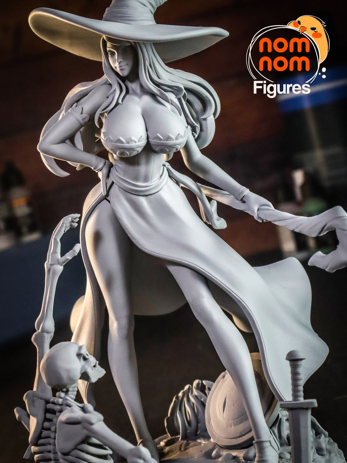 Sorceress resin figure