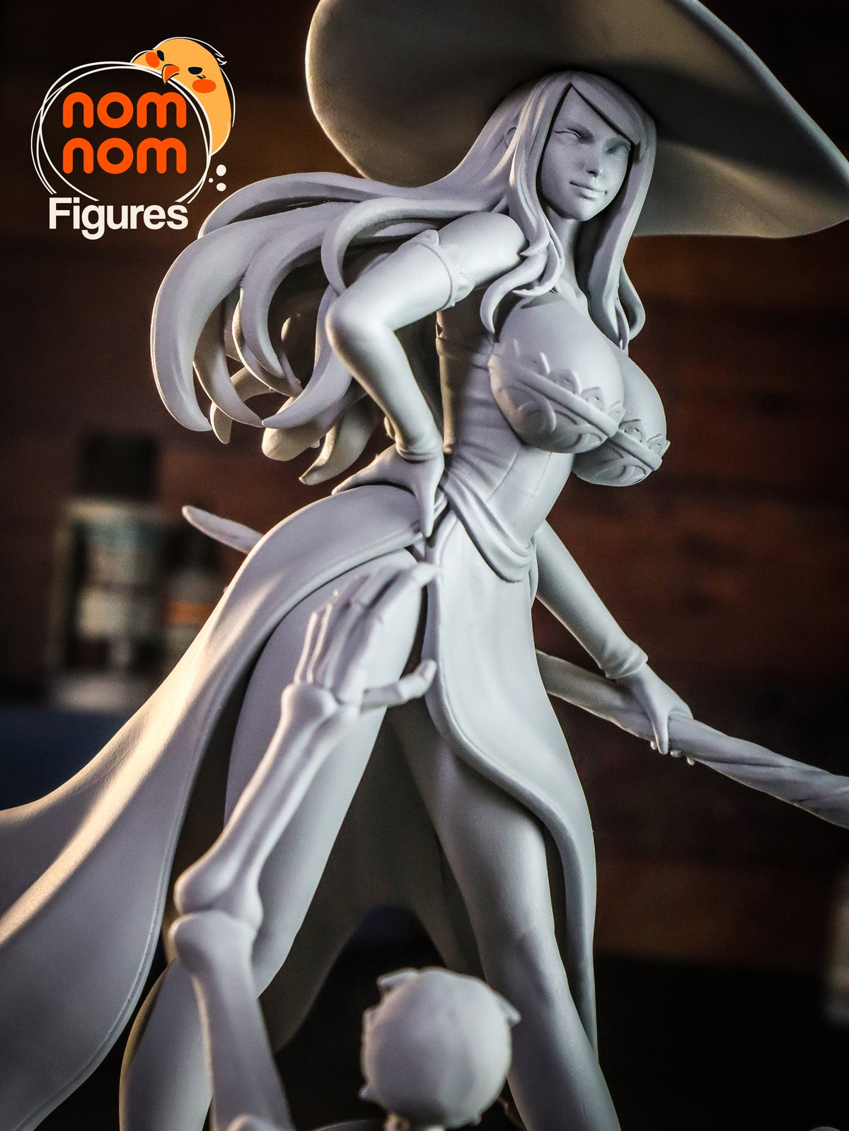 Sorceress resin figure