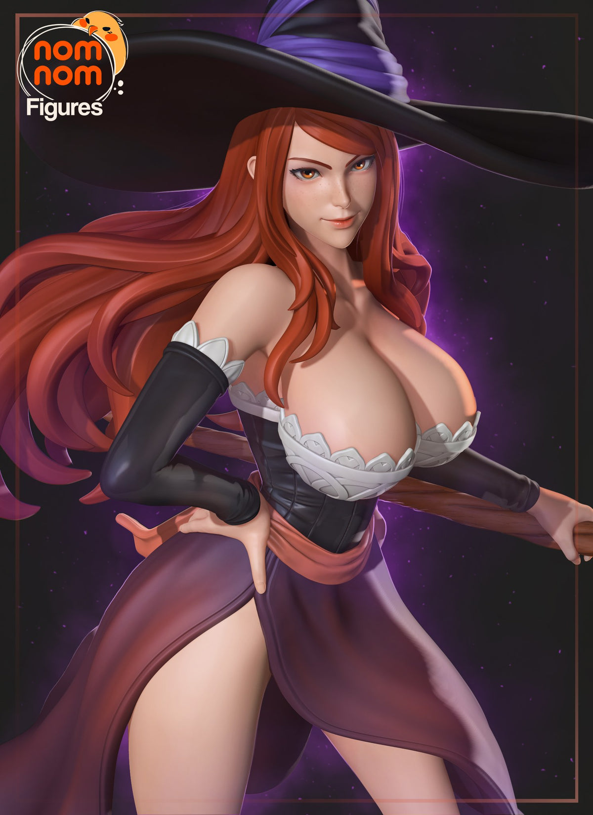 Sorceress resin figure