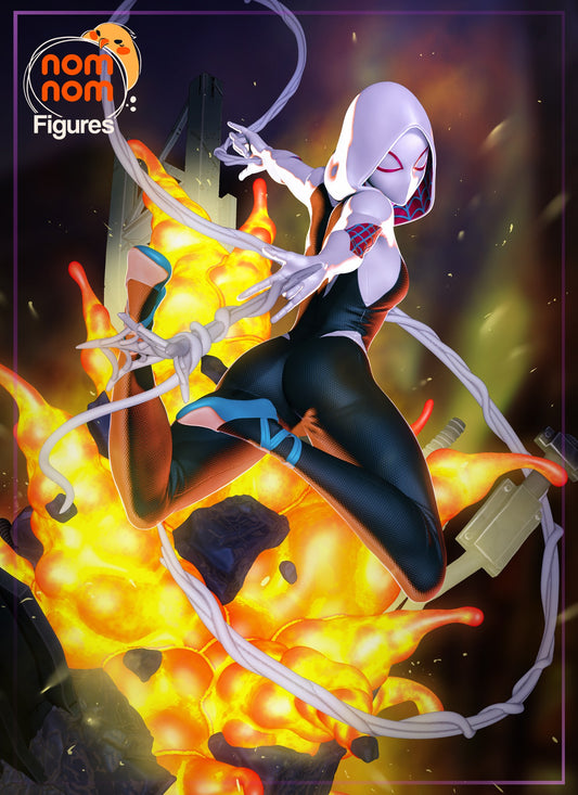 Spider-Gwen resin figure