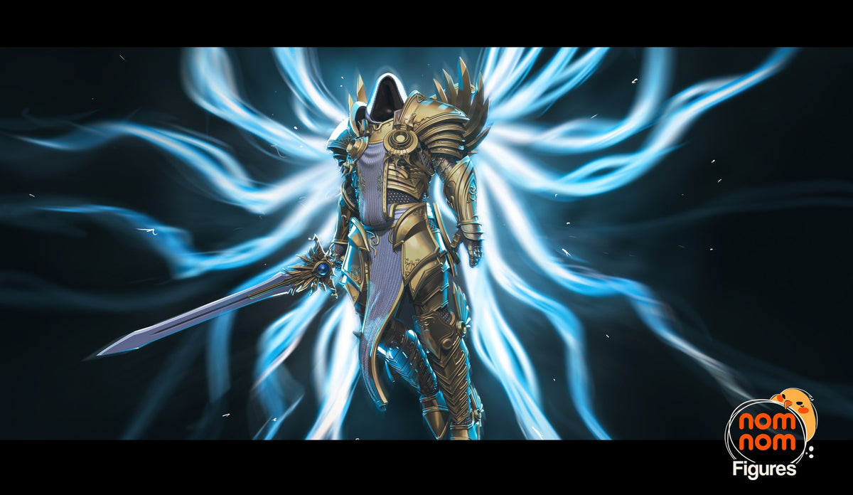 Tyrael resin figure