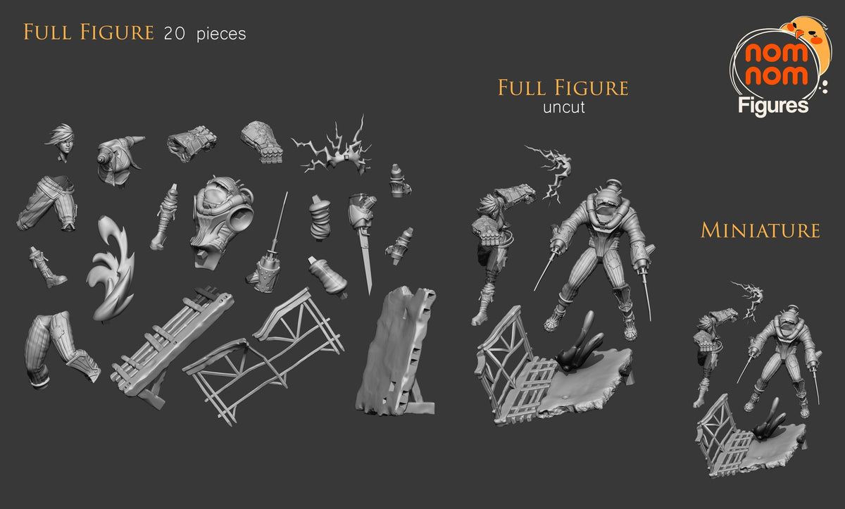 Vi resin figure