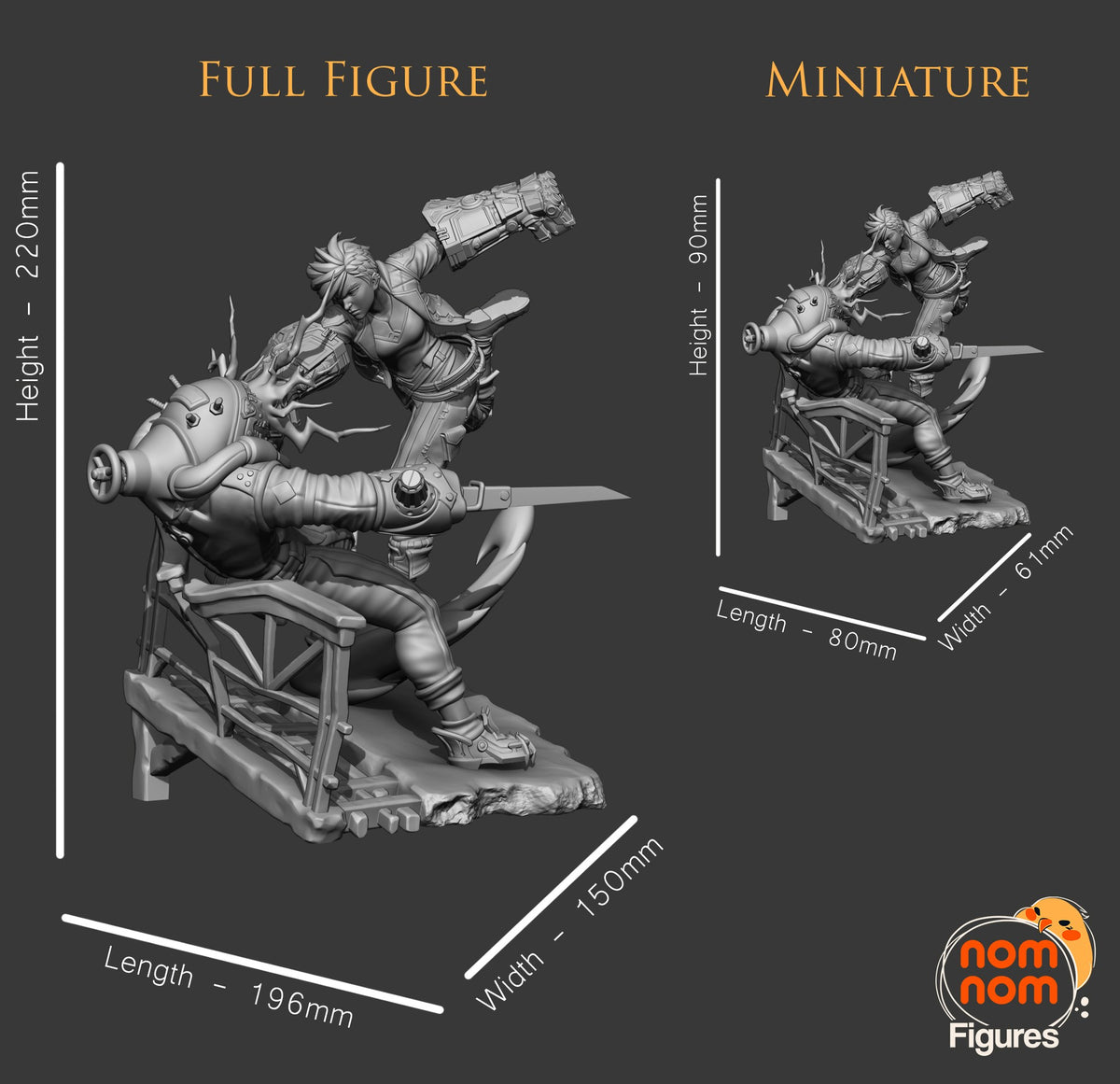 Vi resin figure