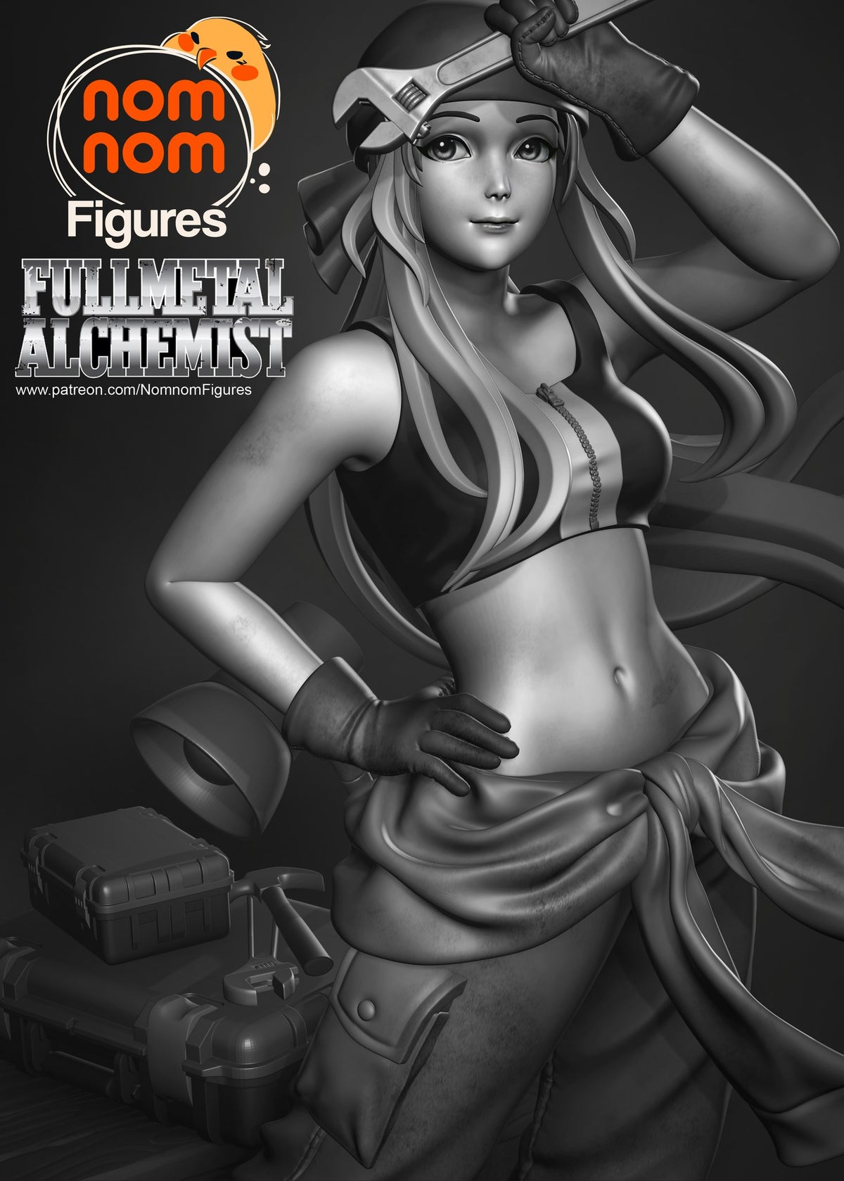 Winry Rockbell resin figure