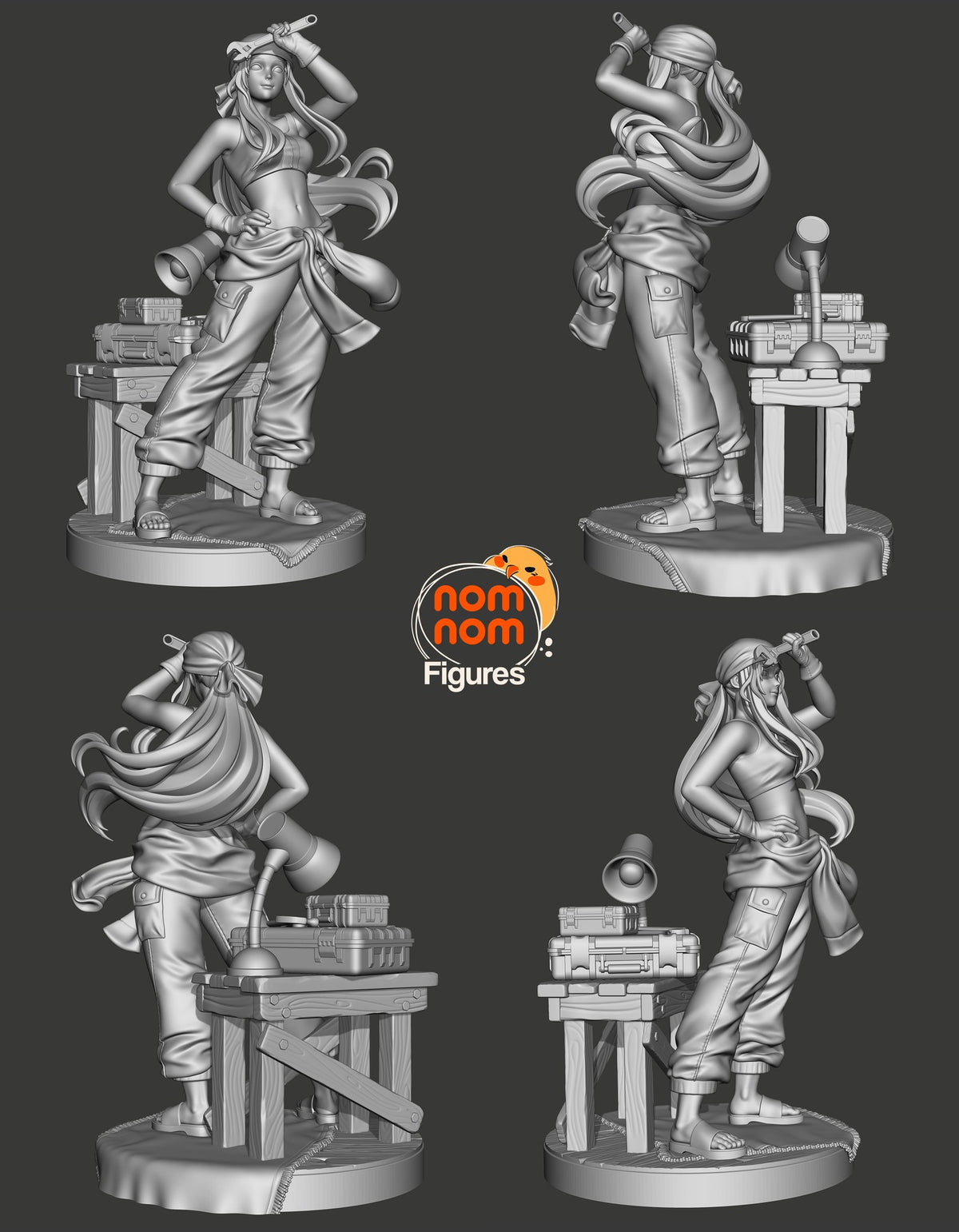 Winry Rockbell resin figure
