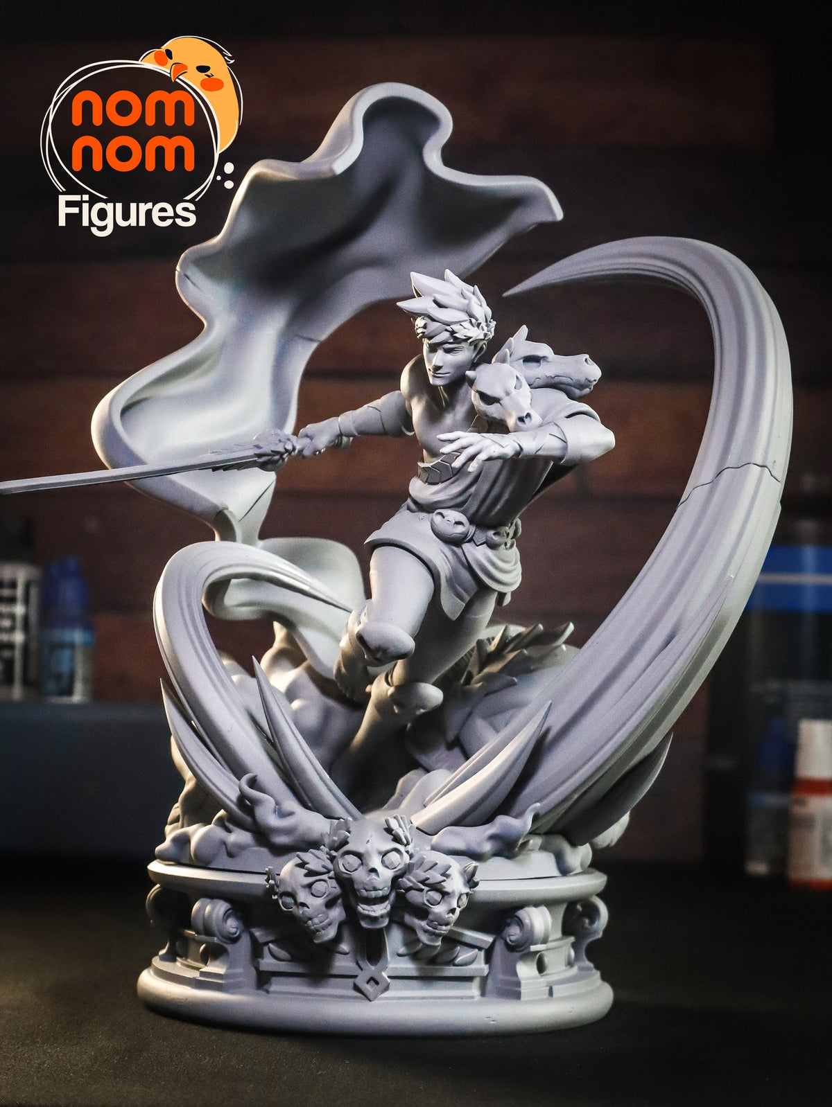 Zagreus resin figure