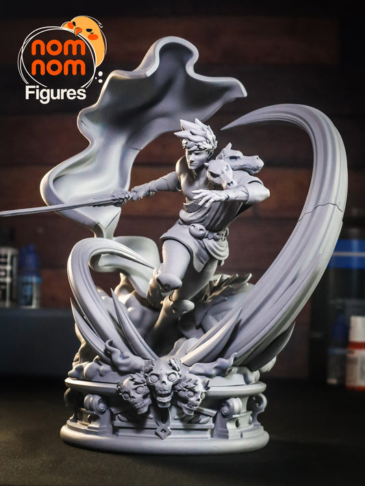 Zagreus resin figure