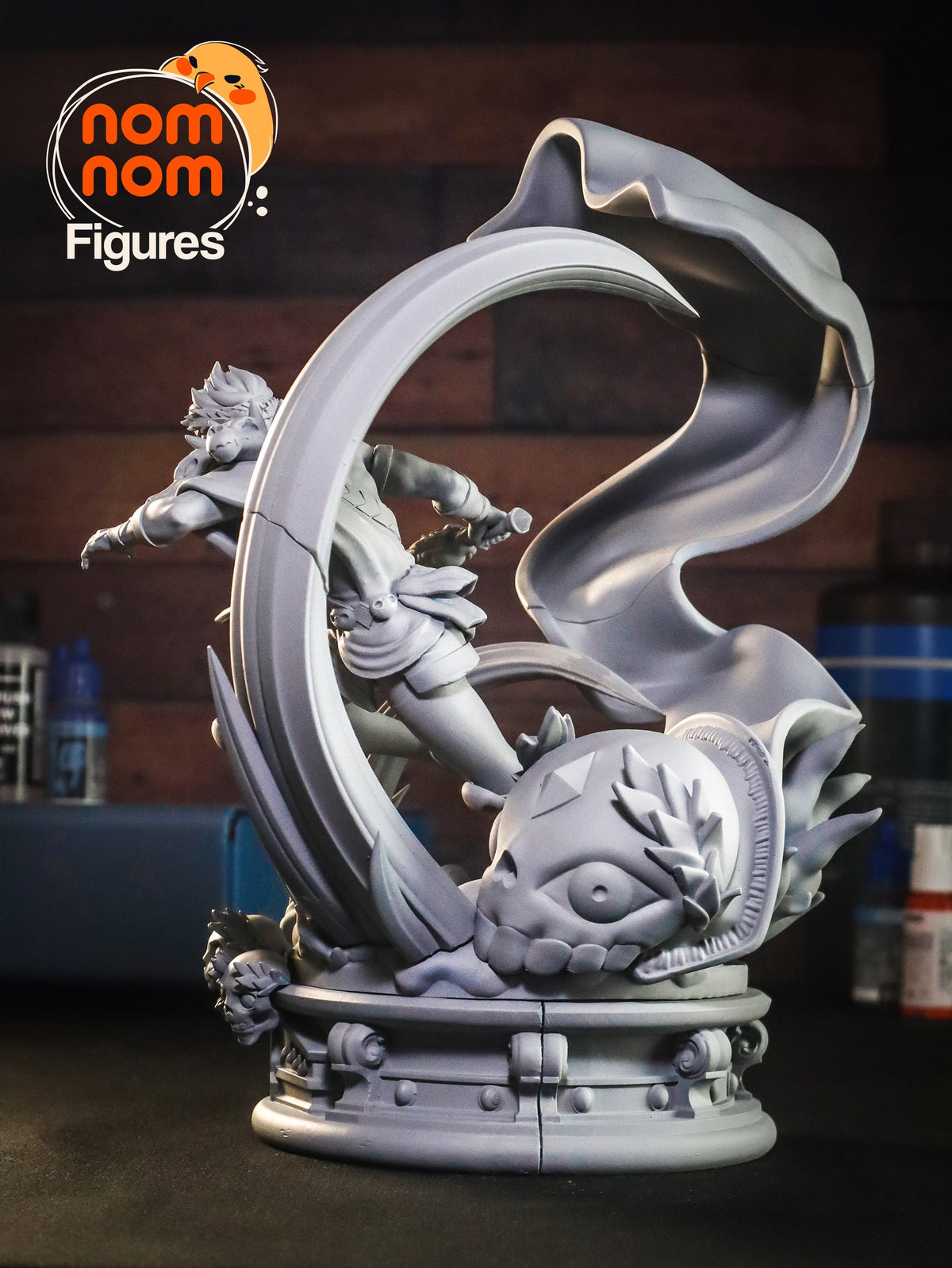 Zagreus resin figure