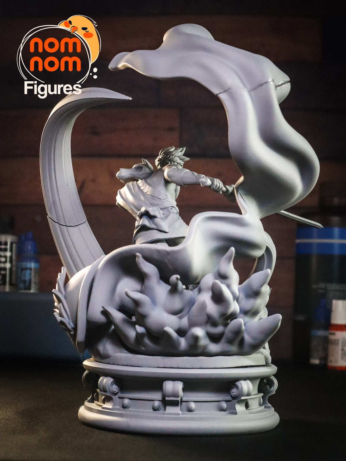 Zagreus resin figure