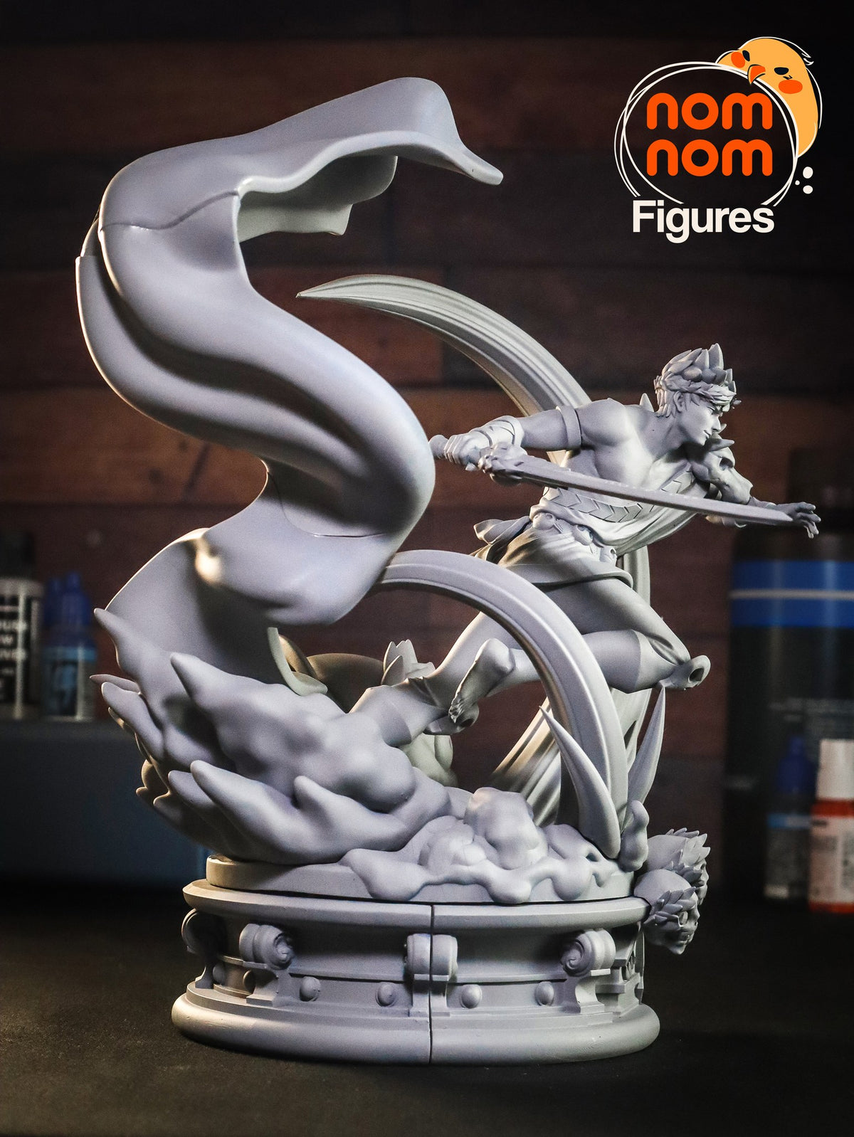 Zagreus resin figure
