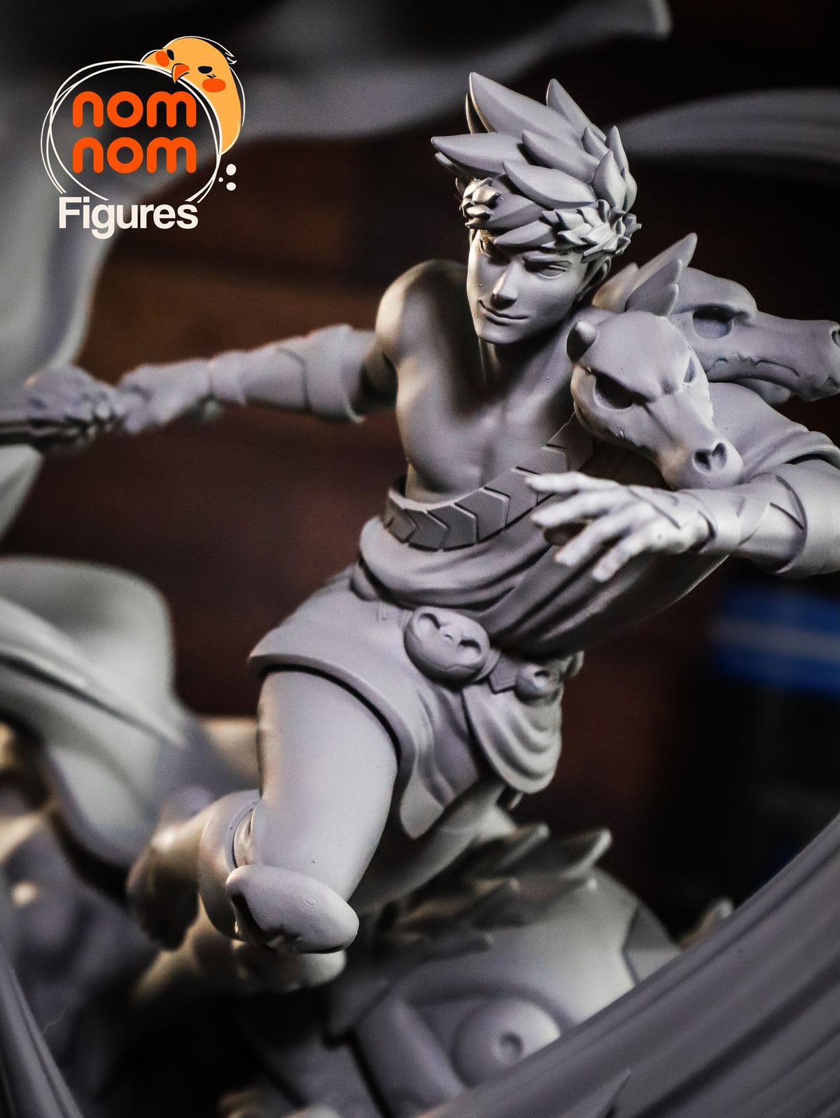 Zagreus resin figure