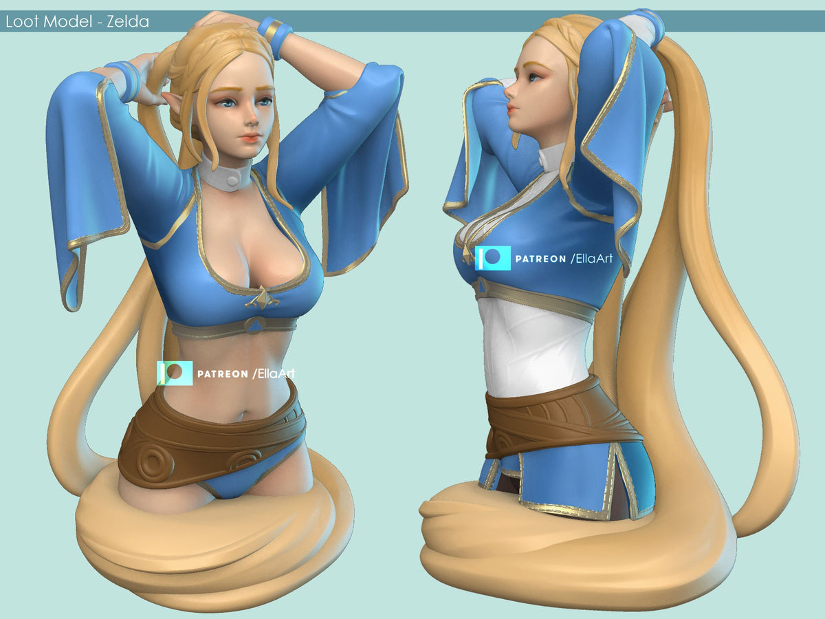 Princess Zelda (Half-Body) resin figure