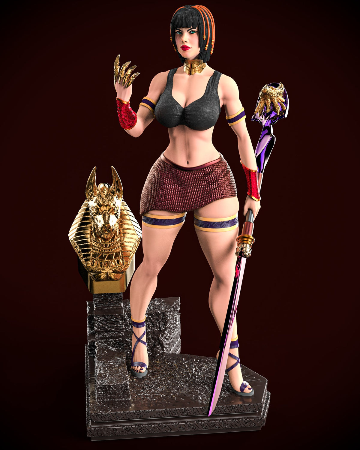 Dune Warrior resin figure