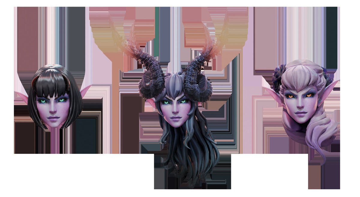 Nyx Flame resin figure