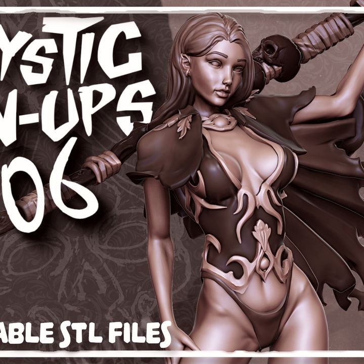 Mystic Pin-Up 06 resin figure
