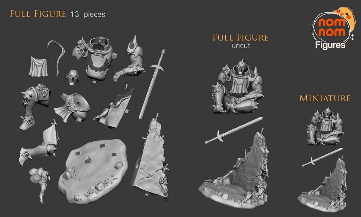 Alphonse Elric resin figure