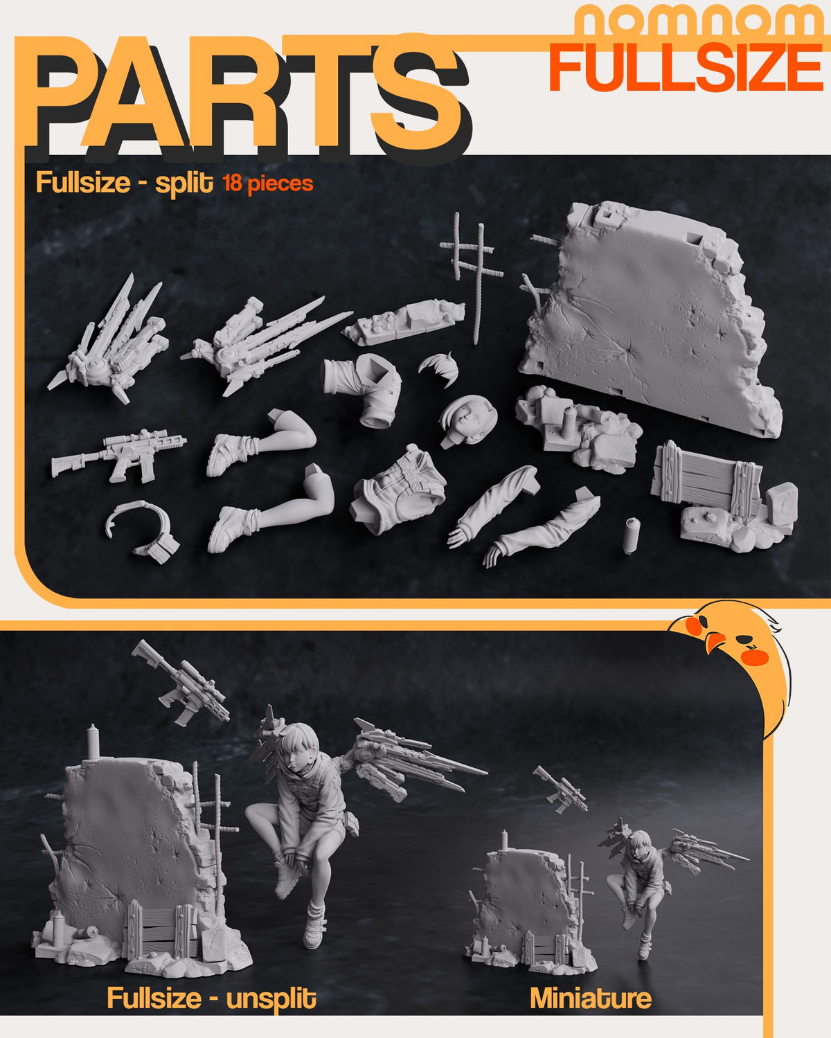 Valrie resin figure