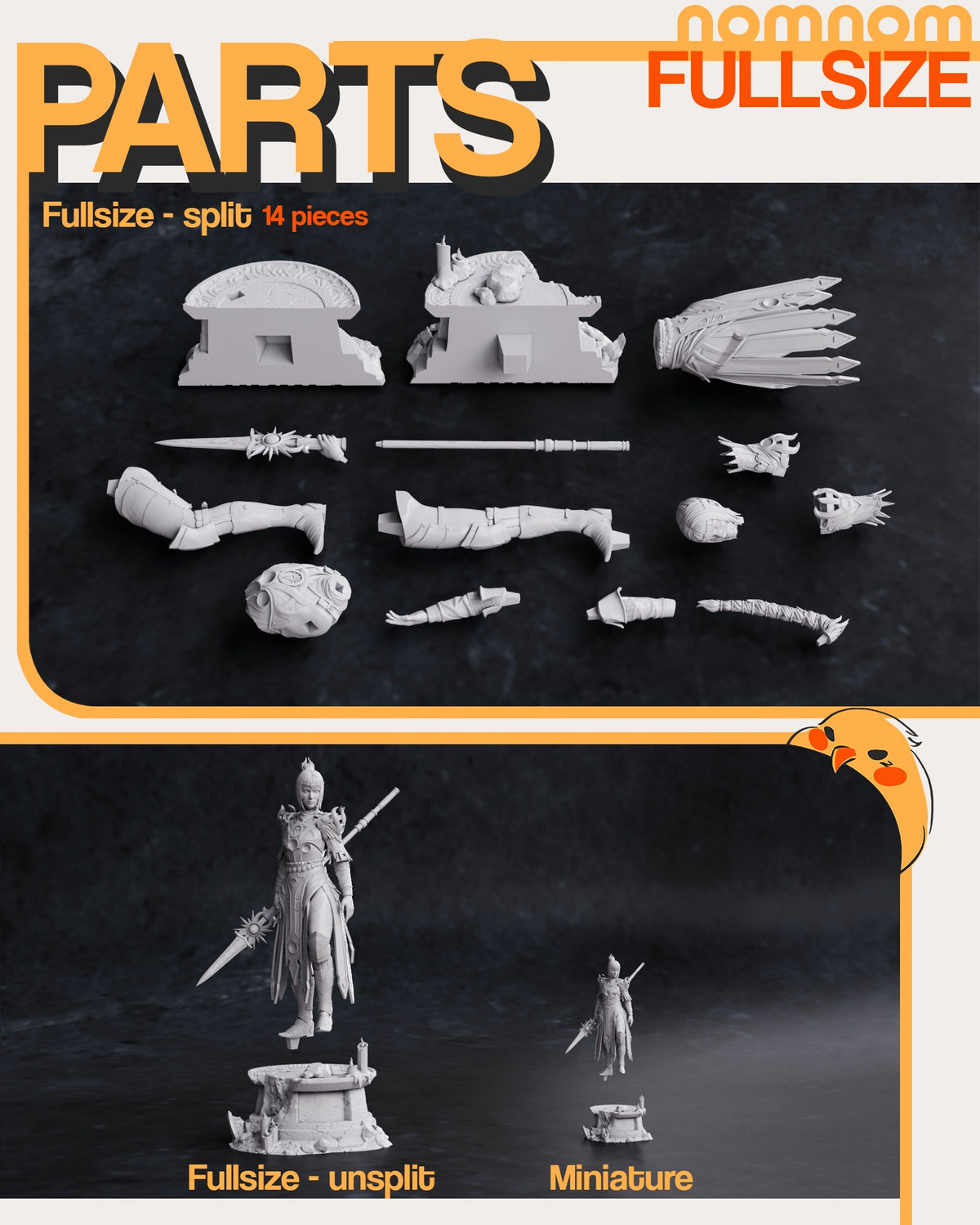 Shadowheart resin figure