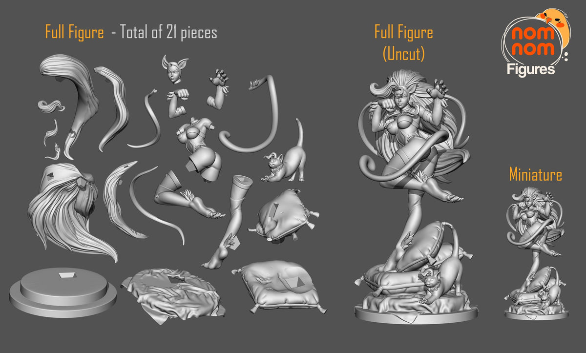 Felicia resin figure
