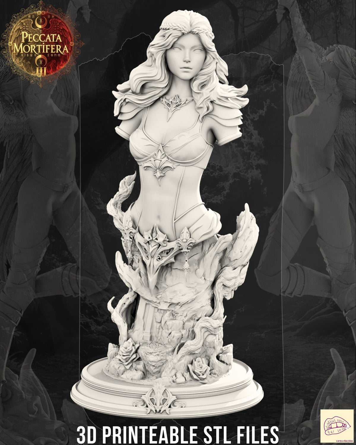 Patientia resin figure