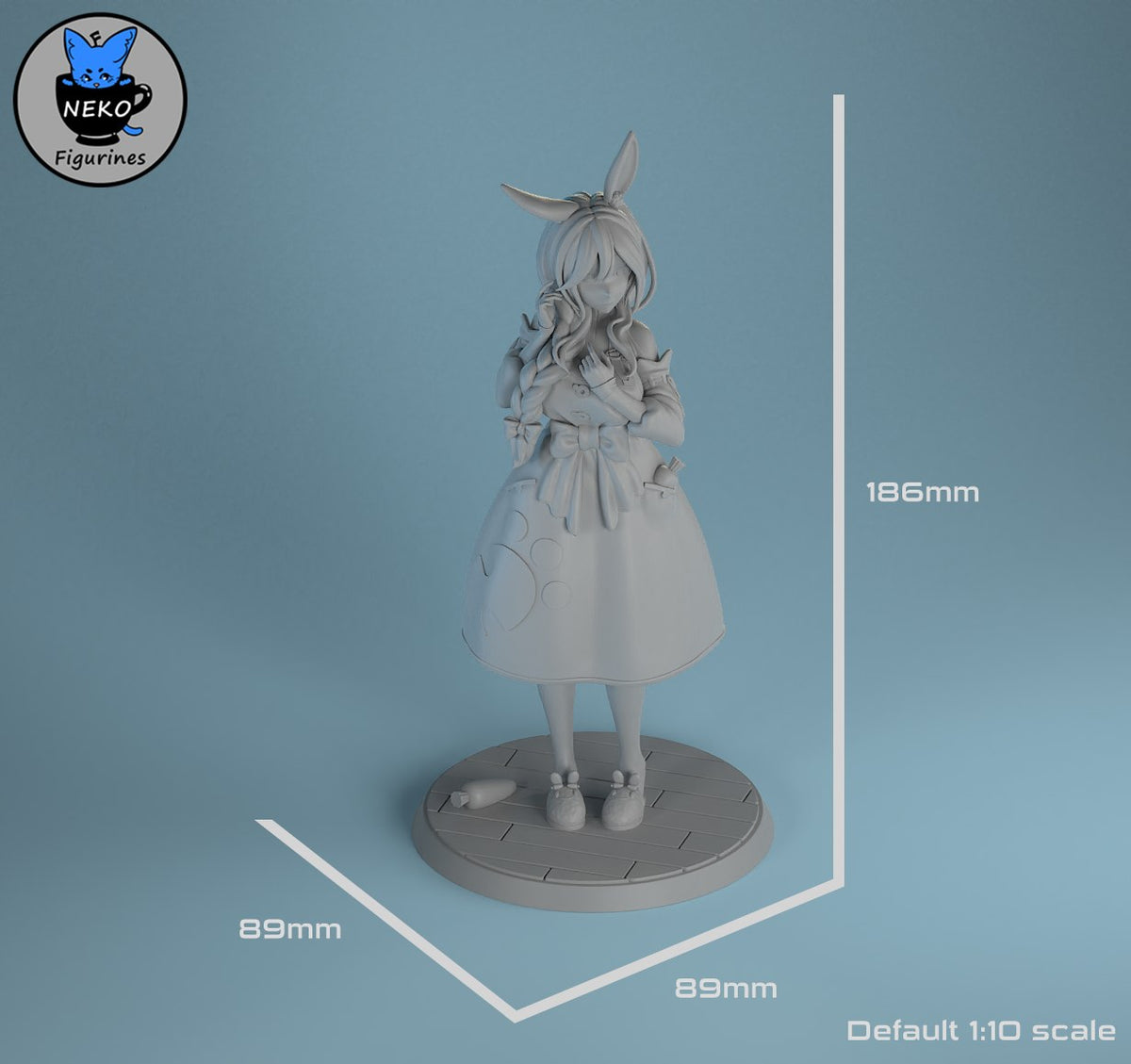 Pekomama resin figure