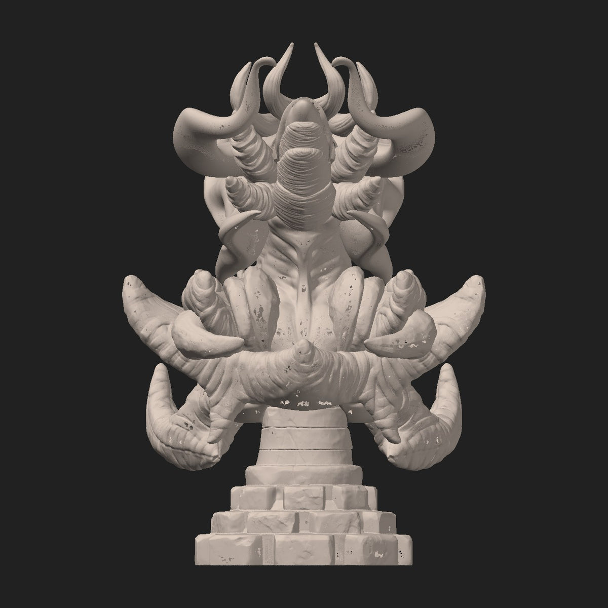 Phasing Dragon resin figure