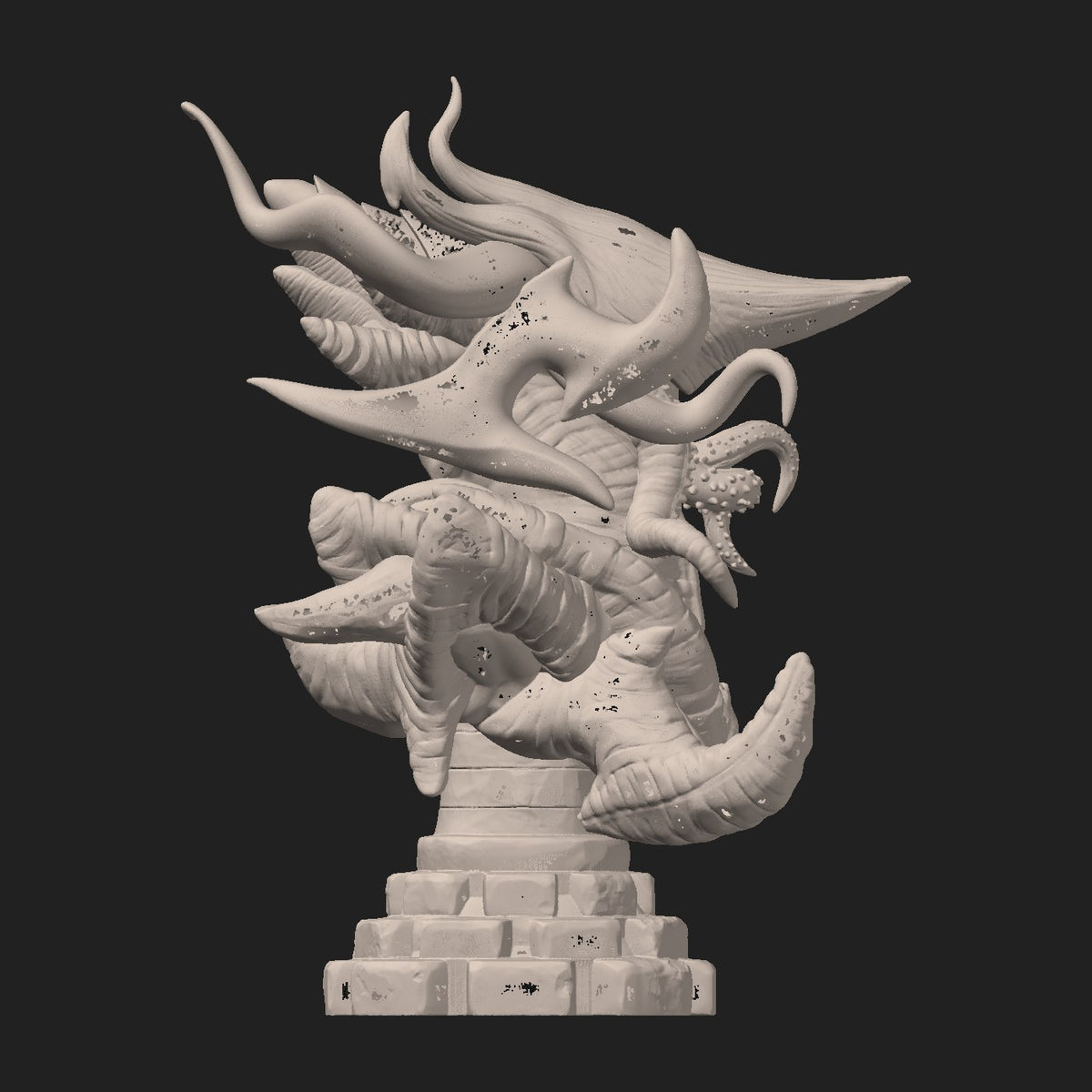 Phasing Dragon resin figure