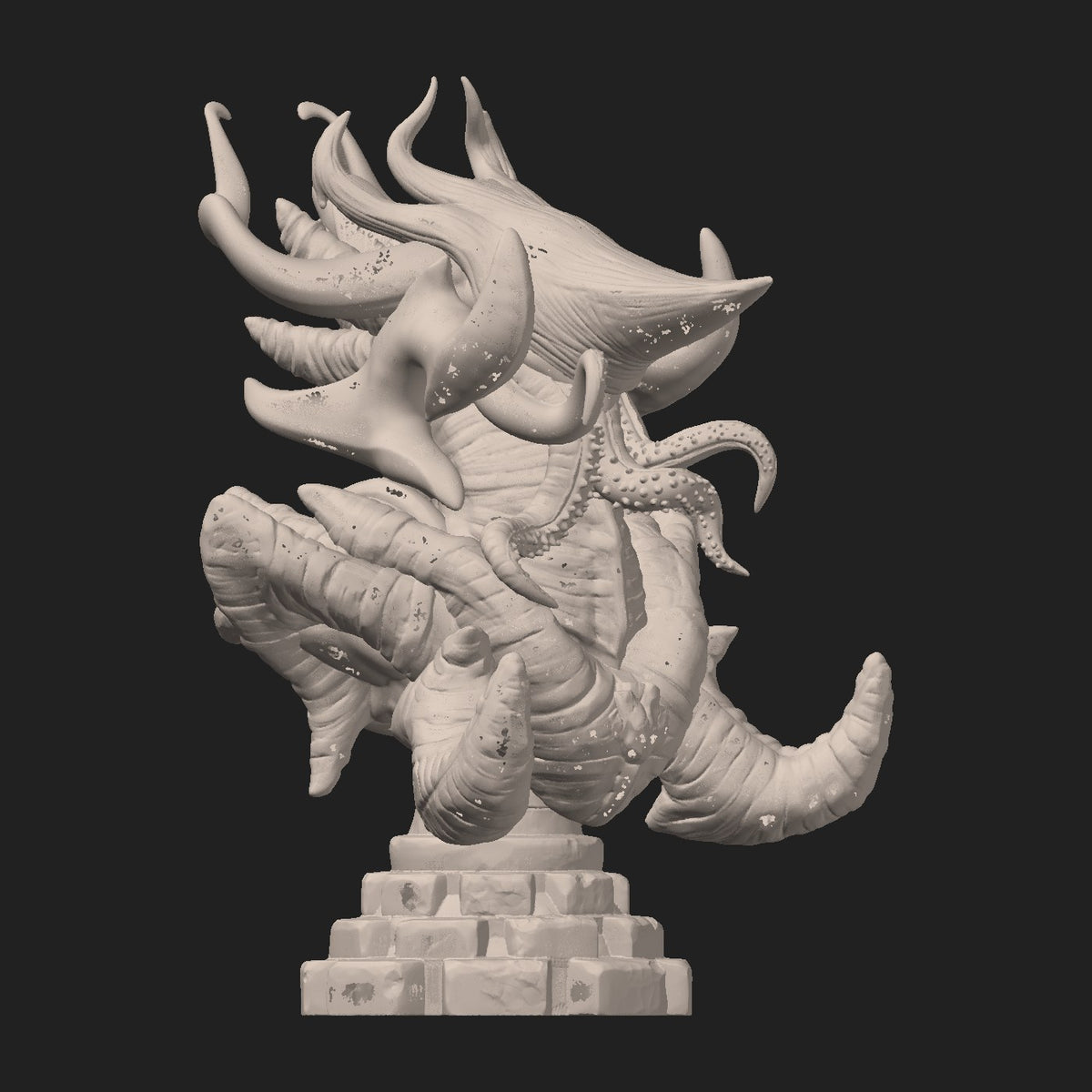 Phasing Dragon resin figure