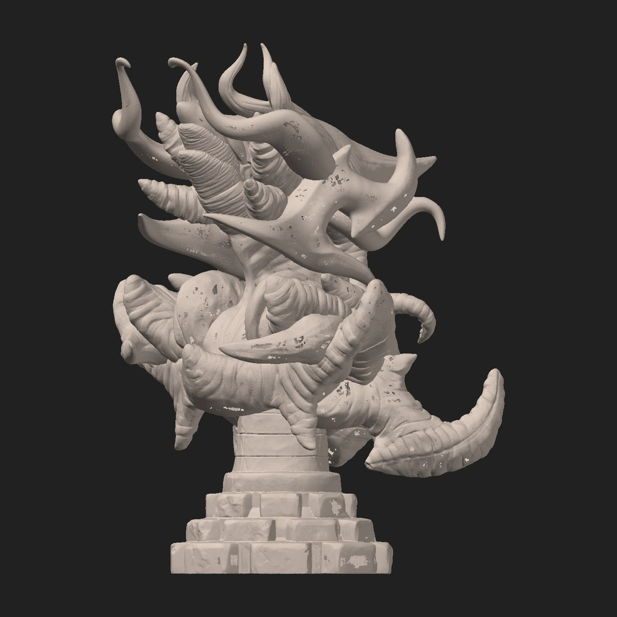 Phasing Dragon resin figure