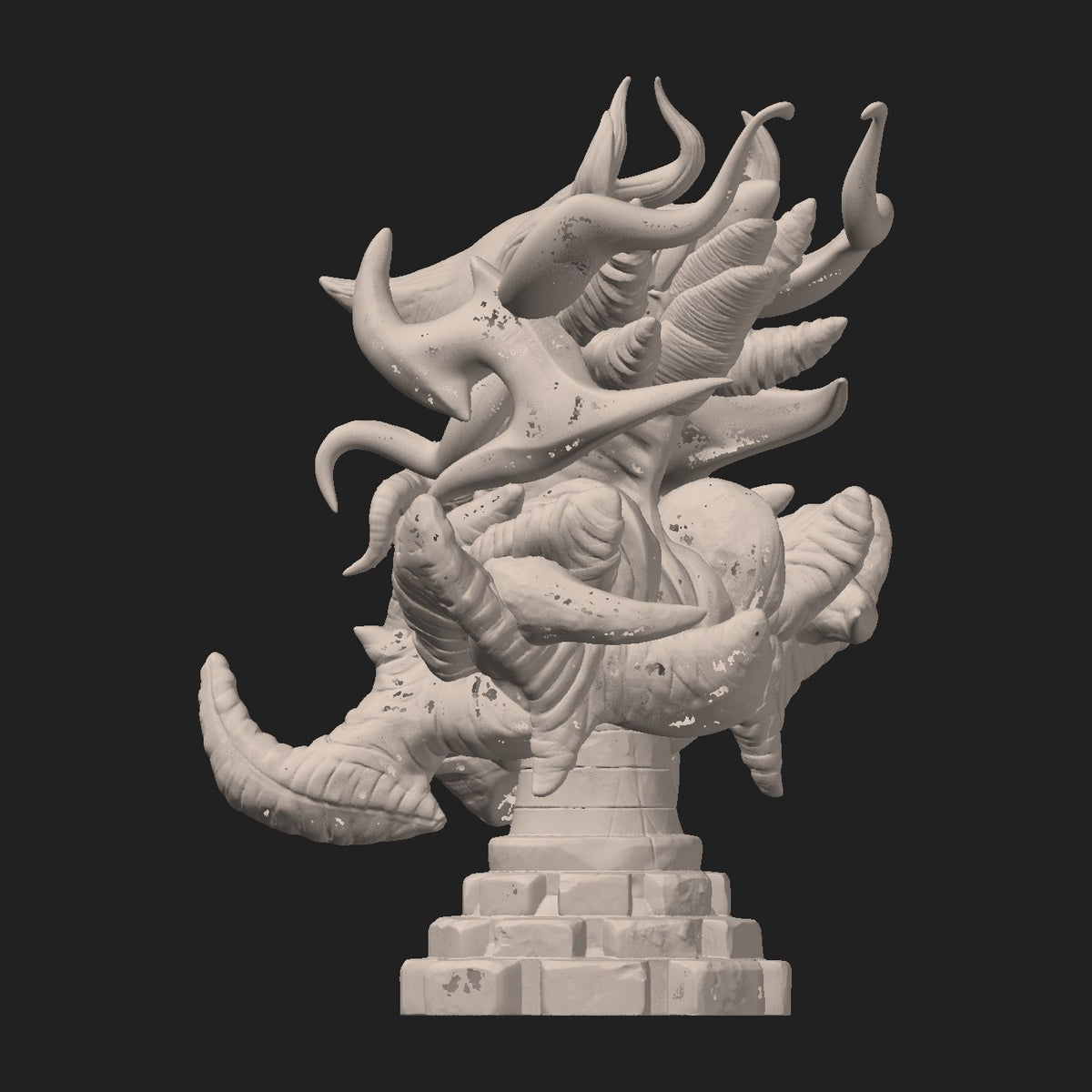 Phasing Dragon resin figure
