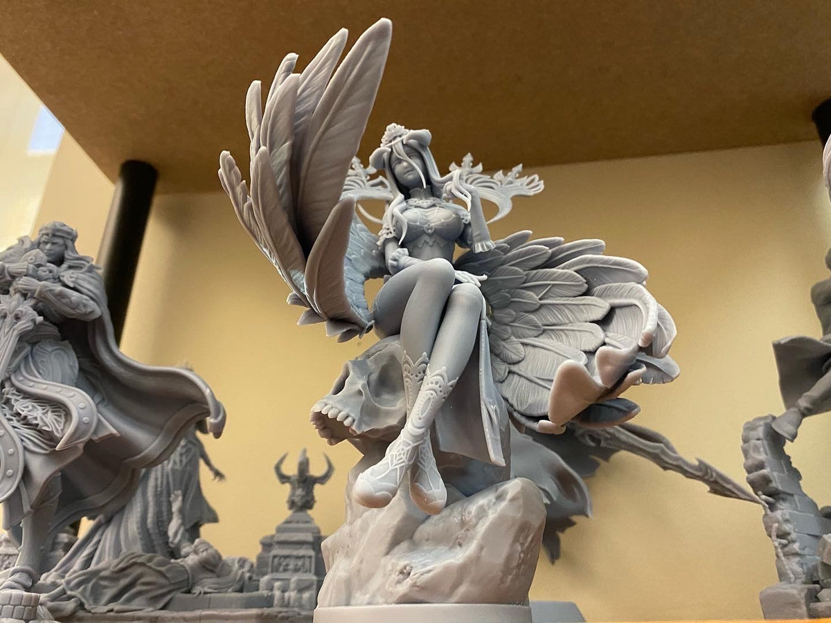 Albedo resin figure
