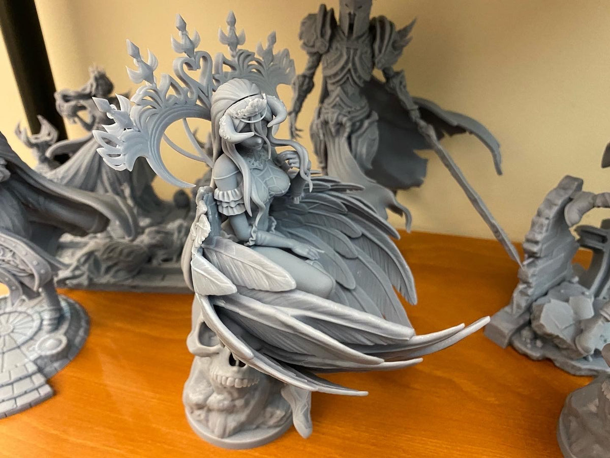 Albedo resin figure