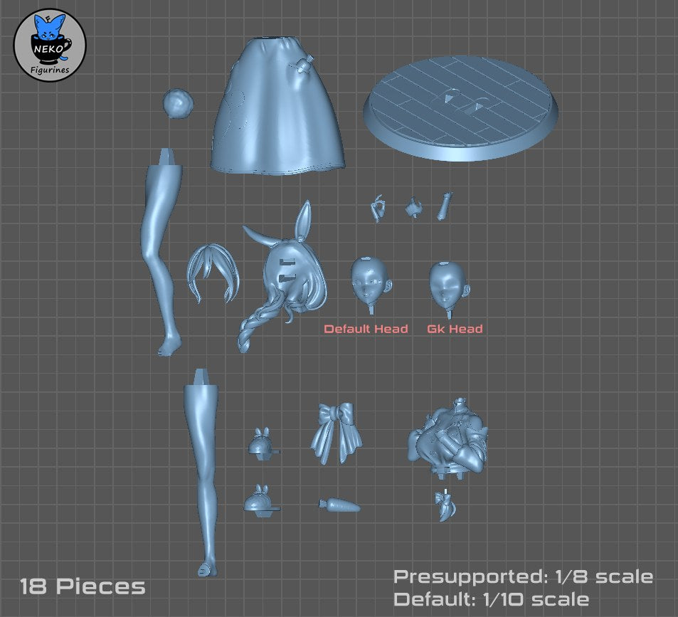 Pekomama resin figure