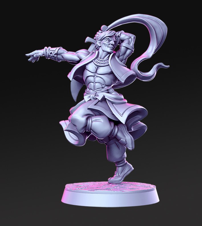 Al'Nair resin figure