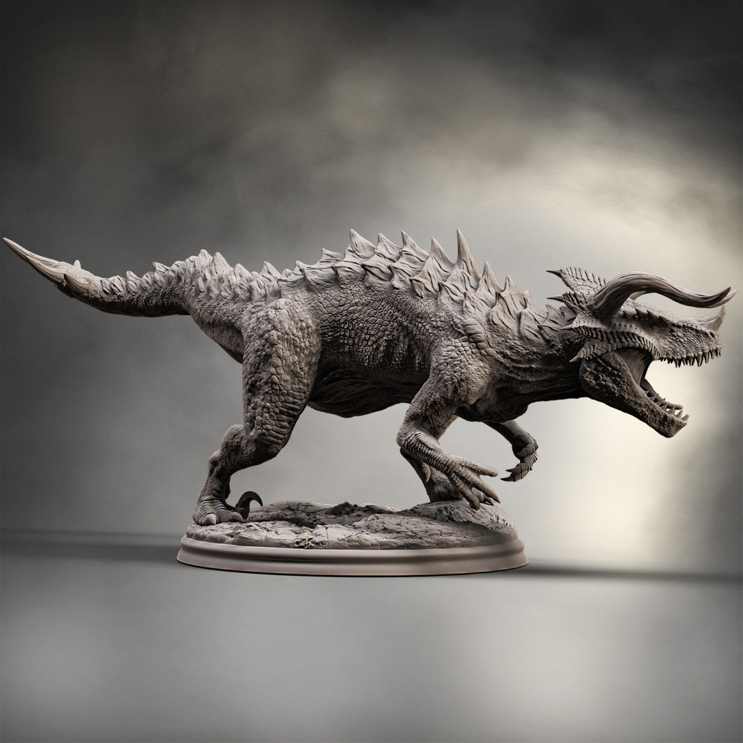 Megalotrex resin figure