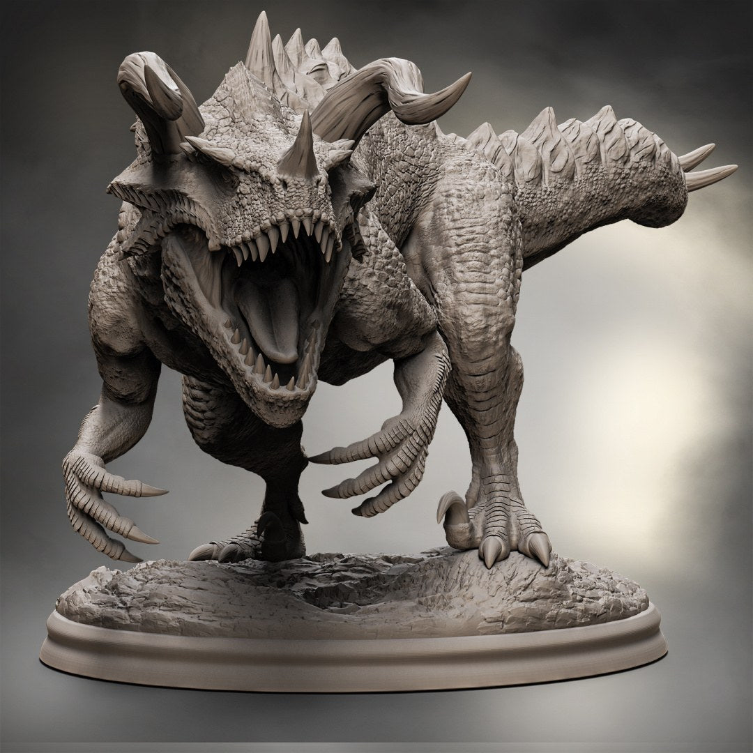 Megalotrex resin figure