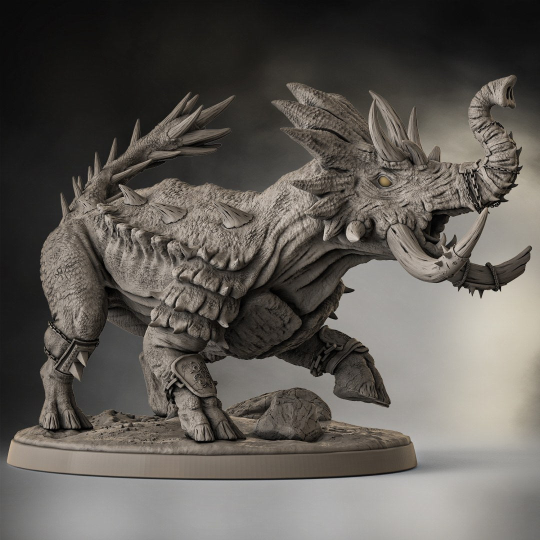 Titanodon resin figure
