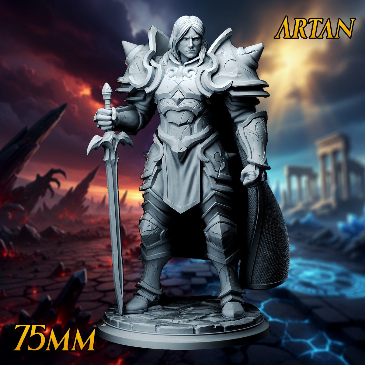 Artan resin figure