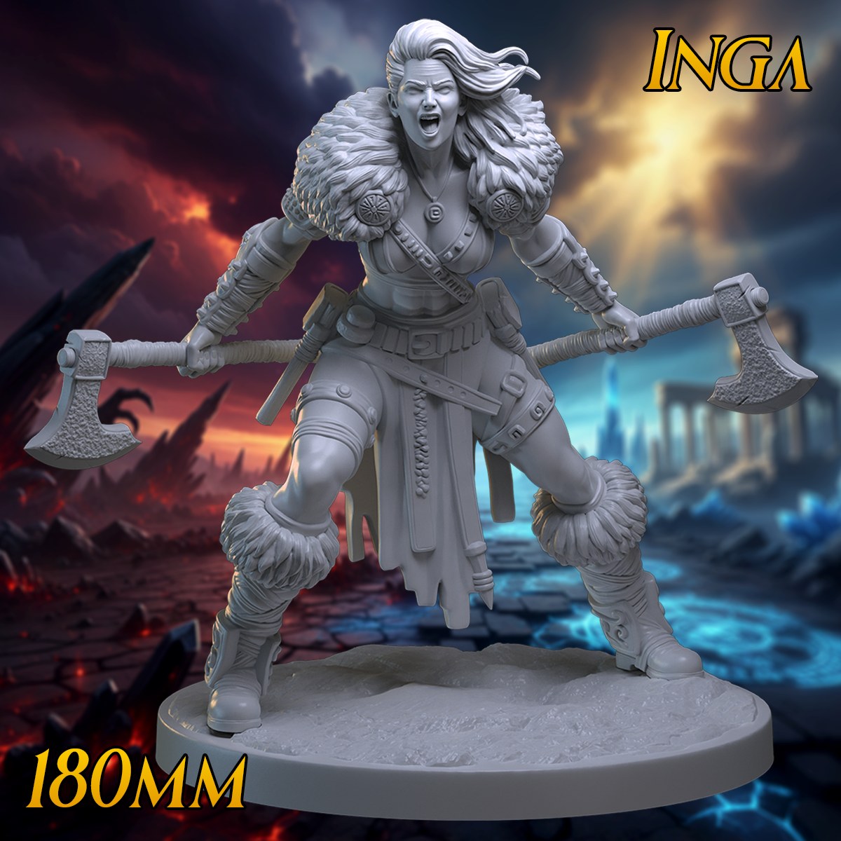 Eldengaard Legends II resin figure