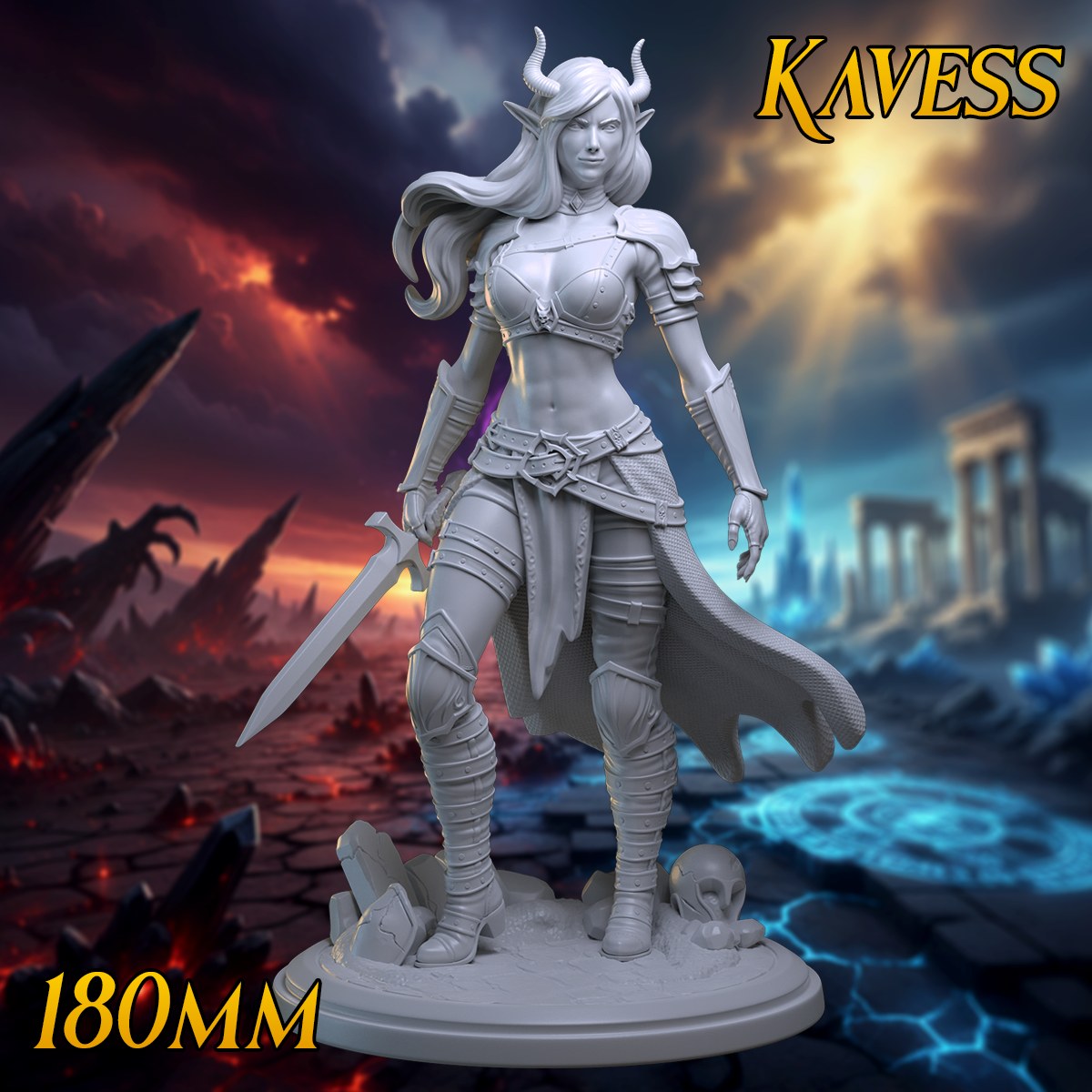 Eldengaard Legends II resin figure