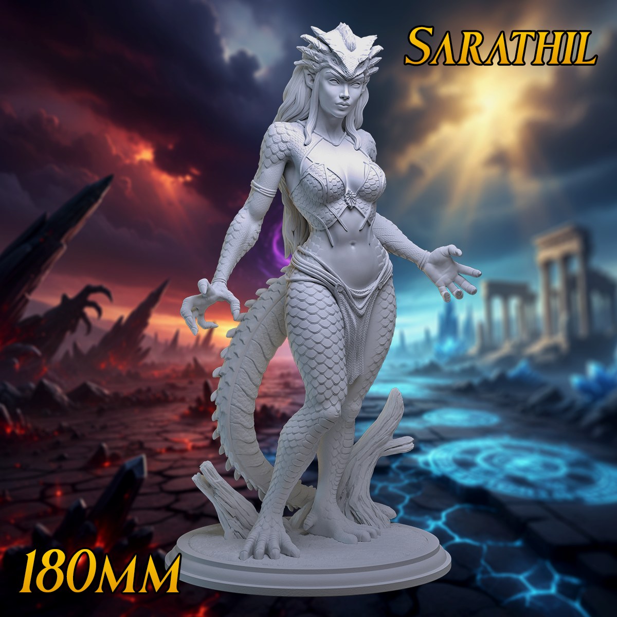 Eldengaard Legends II resin figure