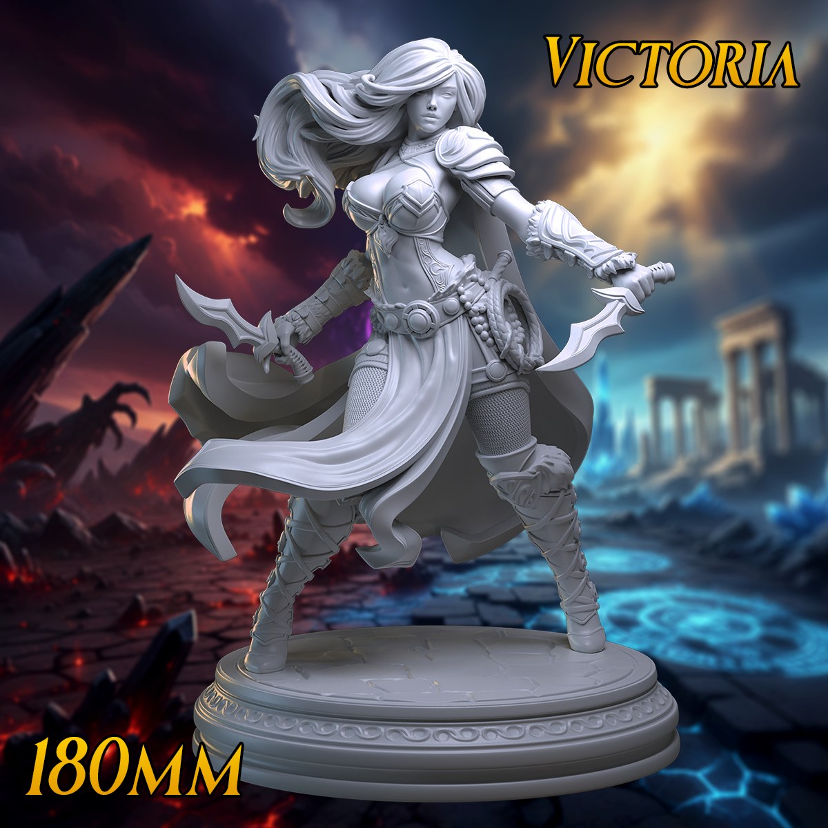Eldengaard Legends II resin figure