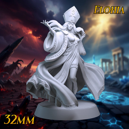 Elohia resin figure