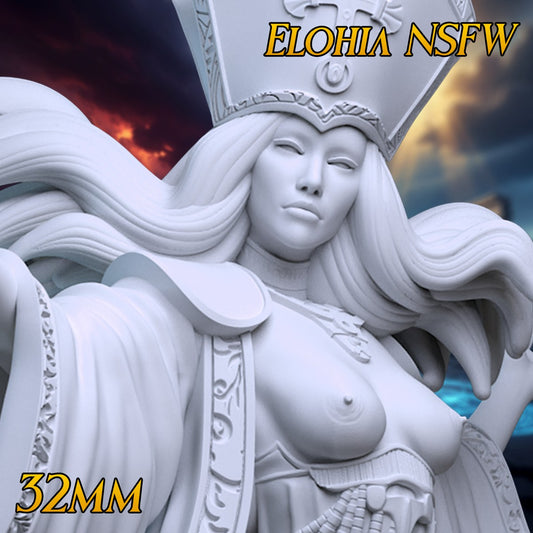 Elohia resin figure